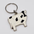 Cow Stained Glass Key Chain