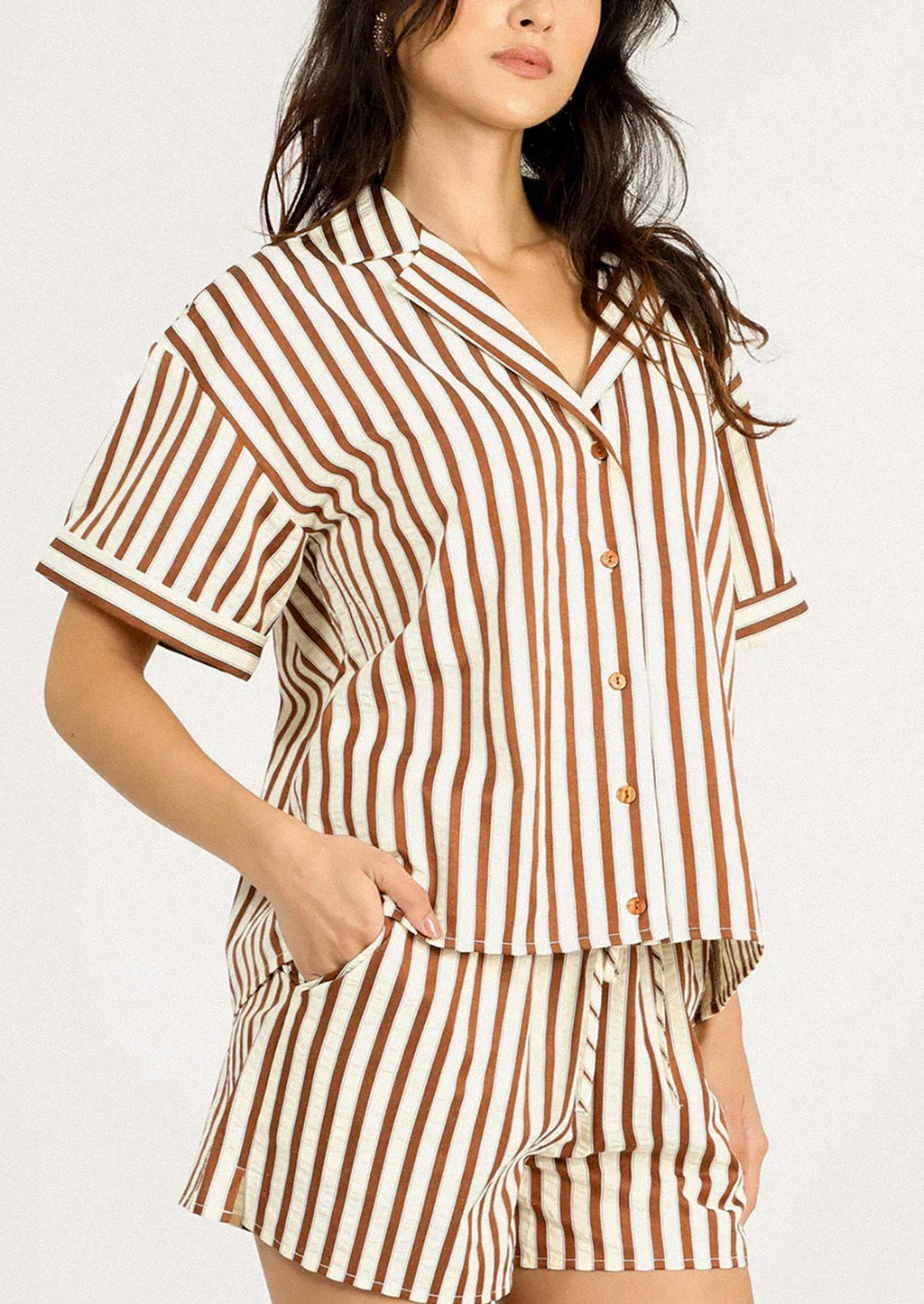 Graham Stripe Short Sleeve Shirt