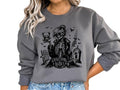 Graveyard Babes Club Halloween Crewneck Sweatshirt, Comfortable Unisex Sizing Hoodie, Nurse Halloween Sweatshirt, Skull, Cotton Skeleton Pullover Sweatshirt