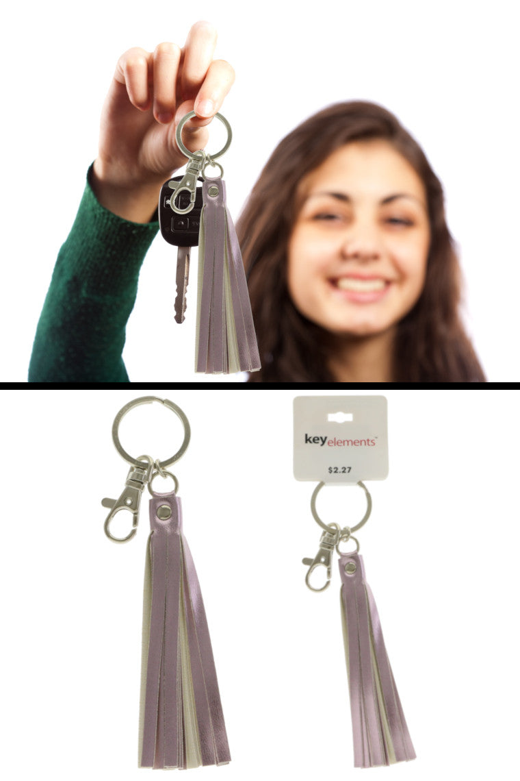 Pink Tassel Key chain KEKC4371