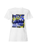 Urban New York Cityscape Collage Women's T-Shirt