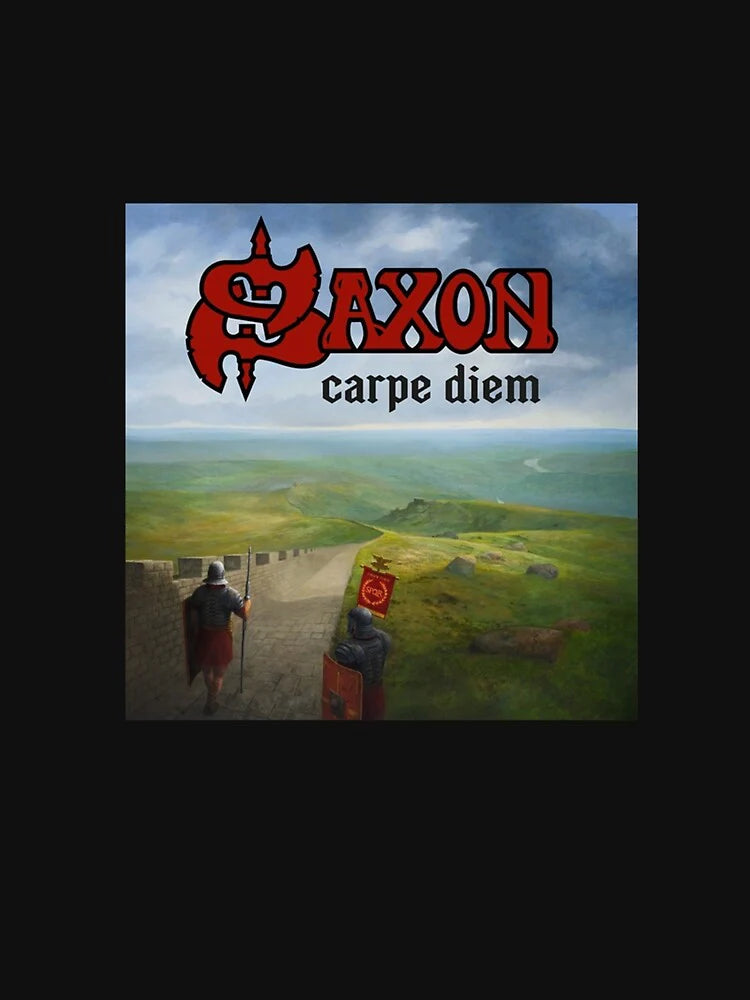 Saxon Carpe Diem New 2022 Heavy Metal Band Rock War by BenjaminNix Unisex T-shirt, Sweatshirt, Hoodie, Long Sleeve Tee