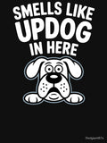 Smells Like Updog In Here – Awkward Dad Joke Sarcastic Humor by Redgiant87x Unisex T-shirt, Sweatshirt, Hoodie, Long Sleeve Tee