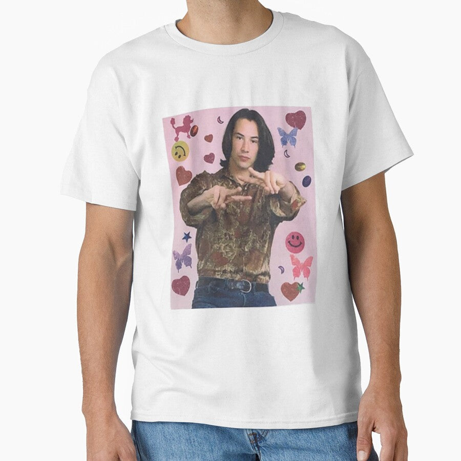 Keanu Reeves ICONIC 90s Teen Mag by cupidchu Unisex T-shirt, Sweatshirt, Hoodie, Long Sleeve Tee