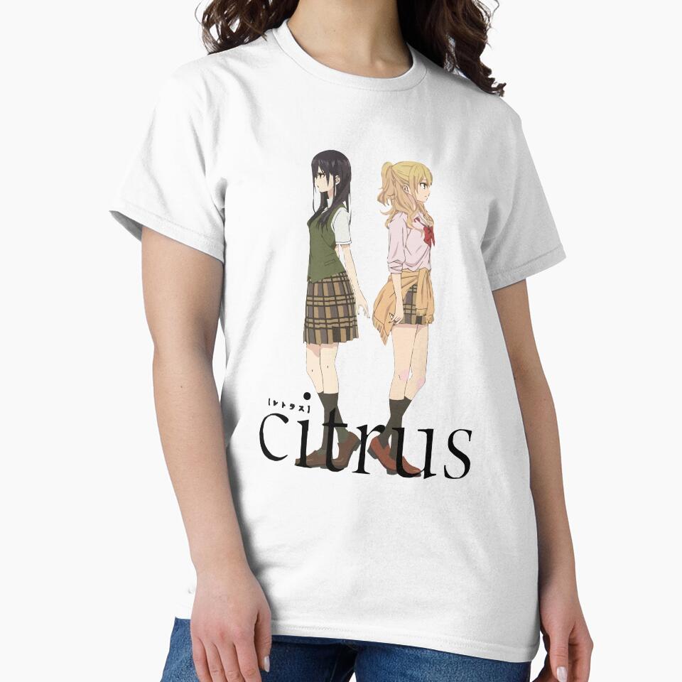 Citrus Yuzu and Mei Anime Manga T Shirt by Player1Shirts Unisex T-shirt, Sweatshirt, Hoodie, Long Sleeve Tee