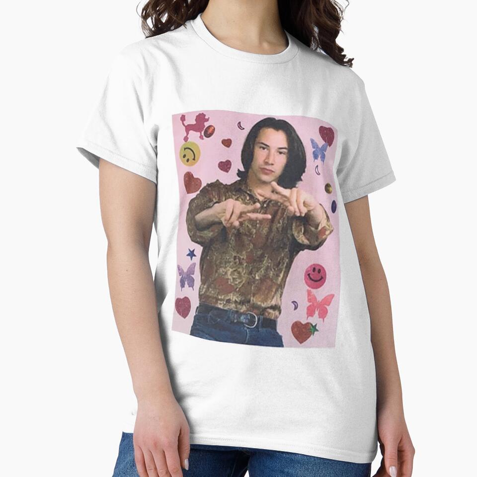 Keanu Reeves ICONIC 90s Teen Mag by cupidchu Unisex T-shirt, Sweatshirt, Hoodie, Long Sleeve Tee