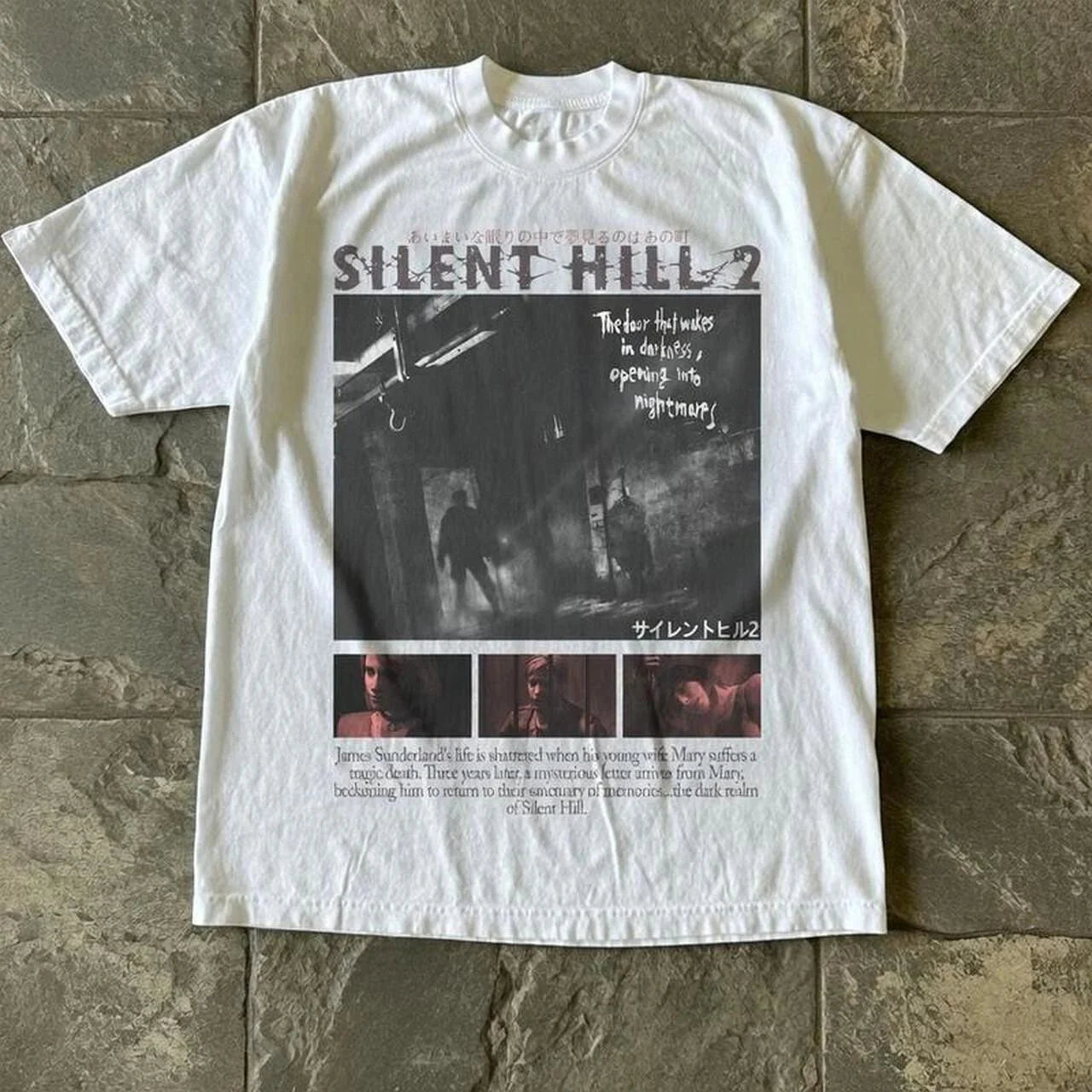 Vintage Style Silent Hill 2 T-Shirt Horror Survival Gaming Shirt S-5XL Unisex T-shirt, Sweatshirt, Hoodie, Long Sleeve Tee